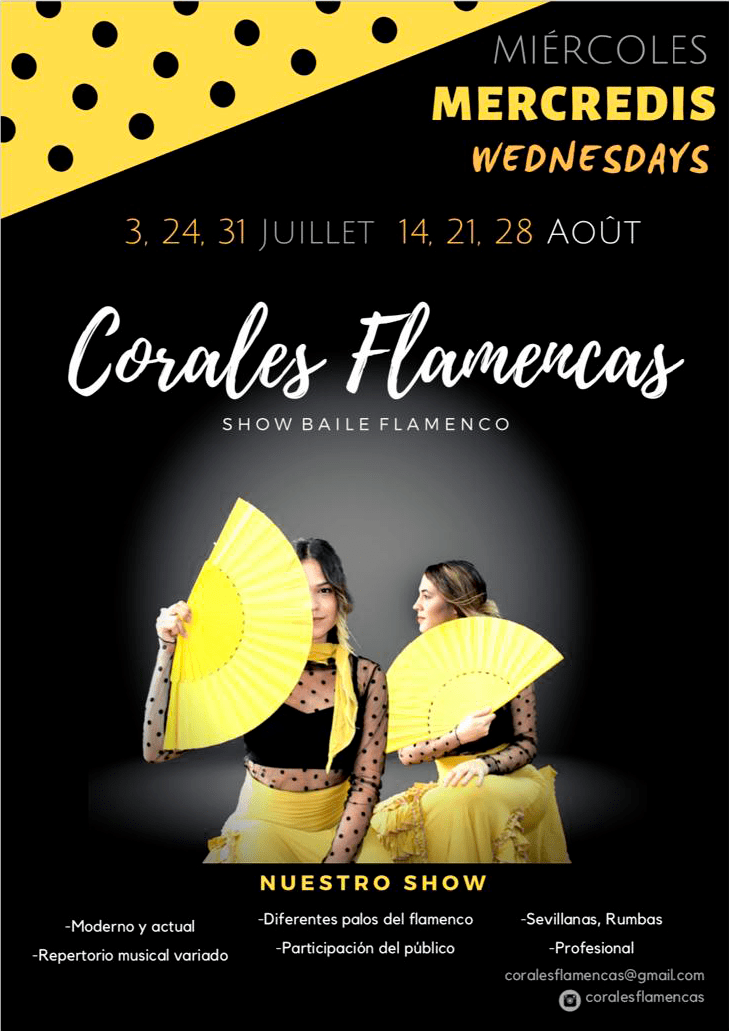 Espectáculo de corales de flamencas en Llançà