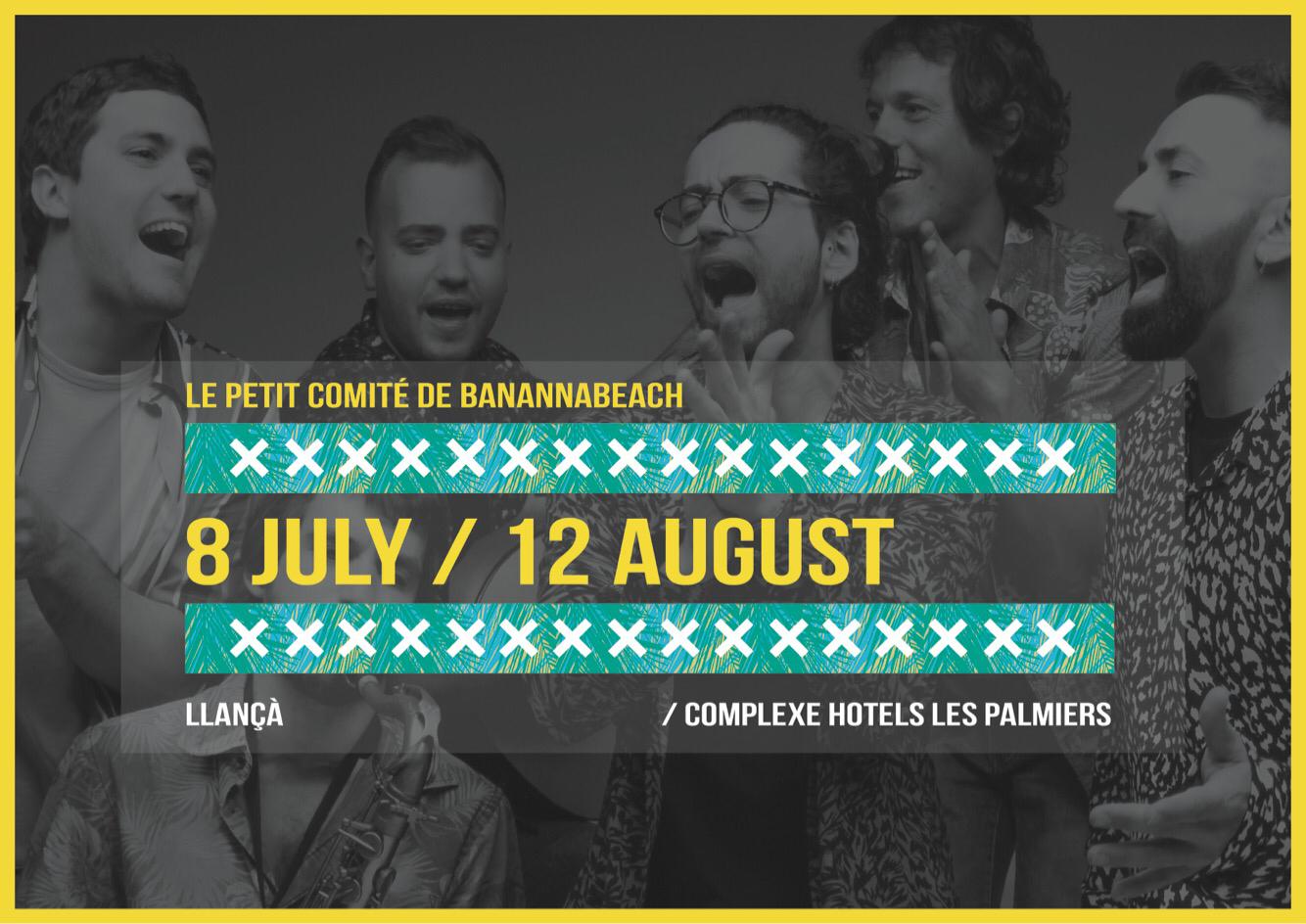 Bannana beach, un espectáculo en Les Palmiers